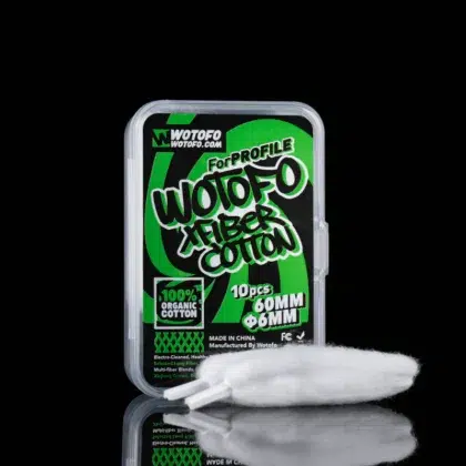 Wotofo xFiber Cotton Organic 63mm 10pcs