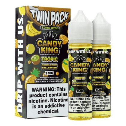 Tropic Bubblegum Collection by Candy King 60ml