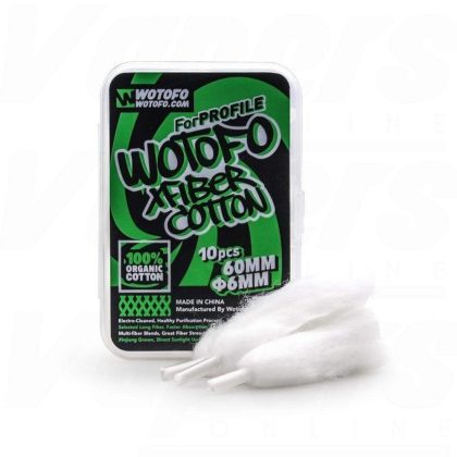 WOTOFO XFIBER Mesh COTTON 6mm