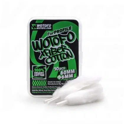 WOTOFO XFIBER Mesh COTTON 6mm