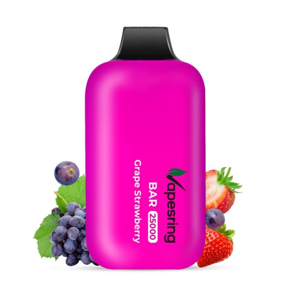 Vapesring Bar Grape Strawberry 25000 Puffs